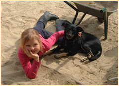 Mit Hund
